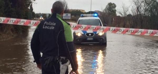 Esondazione del Rio ad Olbia