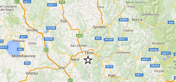 Terremoto in Umbria