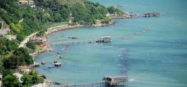 panoramica costa trabocchi