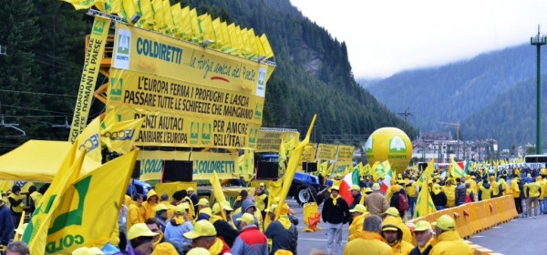 Manifestazione Coldiretti Brennero