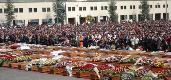 Funerale vittime terremoto