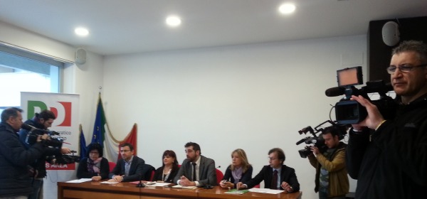 Conferenza stampa PD