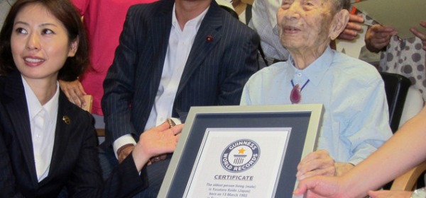 Yasutaro Koide, l'uomo più vecchio del mondo