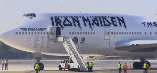 Incidente In Pista Per L'Aereo Degli Iron Maiden