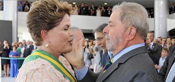 Luiz Inácio Lula da Silva e Dilma Rousseff - foto da twitter @presidente_lula