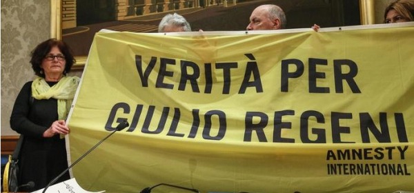 I genitori di Giulio Regeni in conferenza stampa al Senato