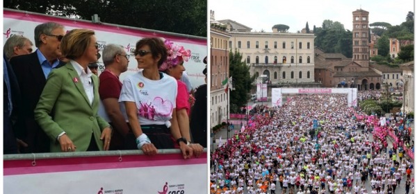 Il ministro della Salute, Beatrice Lorenzin - 'Race for the cure 2016'