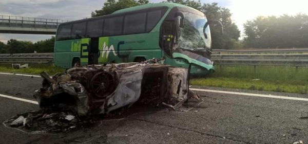 scontro sulla Torino-Savona, due morti