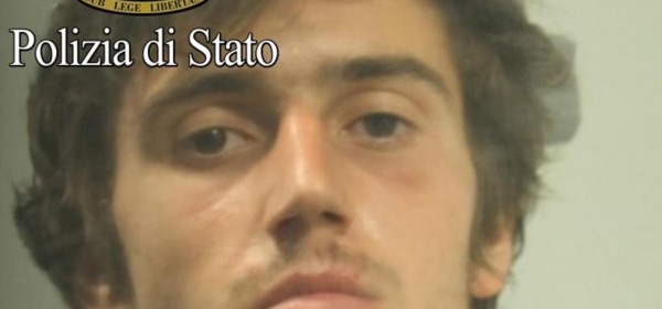 Il giovane arrestato