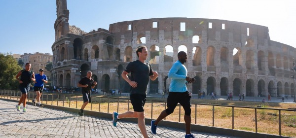 Mark Zuckerberg a Roma - foto da facebook