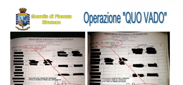 GdF, operazione "Quo Vado"