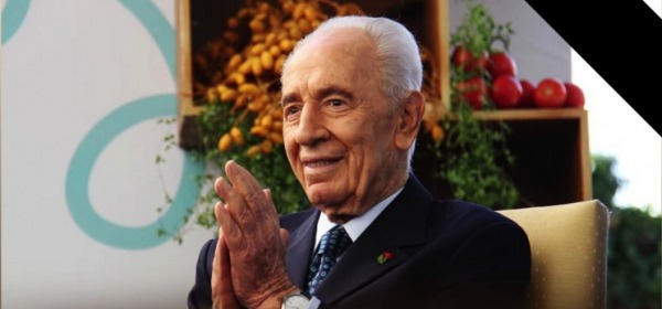 Shimon Peres - foto da twitter @PresidentPeres