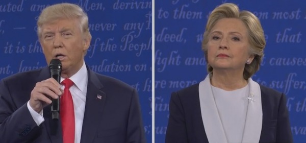 Clinton-Trump, Debate night in America