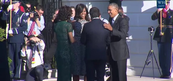 Matteo Renzi ricevuto da Barack Obama alla Casa Bianca