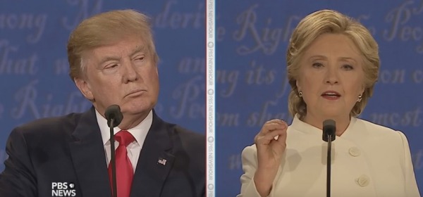 The final 2016 presidential debate between Hillary Clinton and Donald Trump