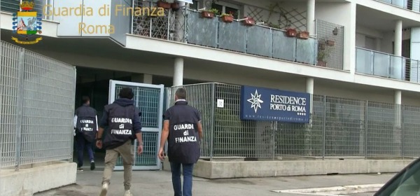 Sequestro beni - immagini gdf Roma