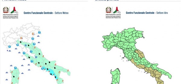 LE MAPPE della Protezione Civile