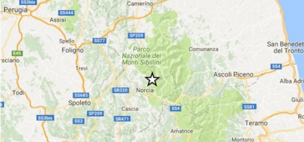 terremoto a Norcia