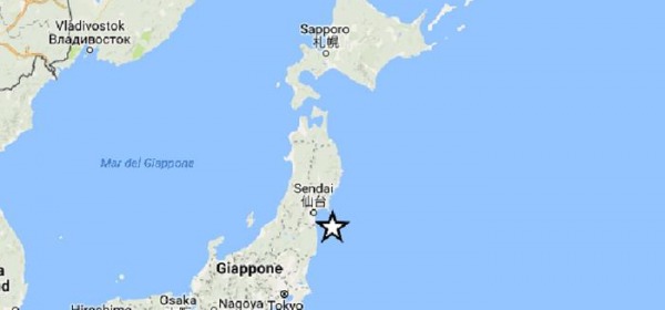 Nella cartina dell'Ingv l'epicentro del sisma