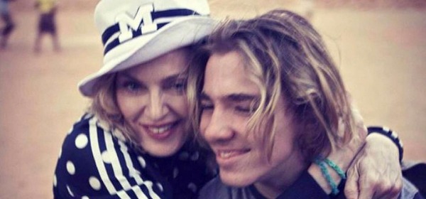 Madonna ed il figlio Rocco Ritchie - foto da instagram