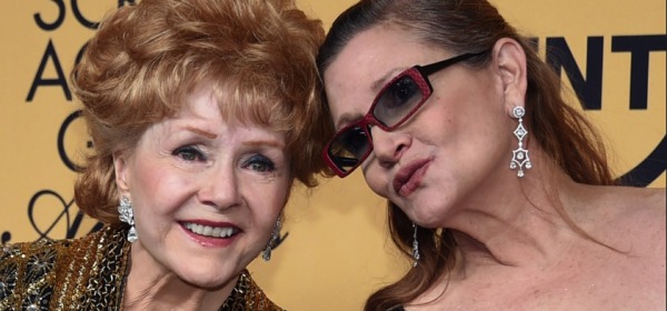 Debbie Reynolds e la figlia Carrie Fisher