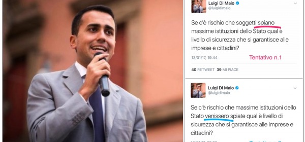 I Tweet Dell'Onorevole Di Maio