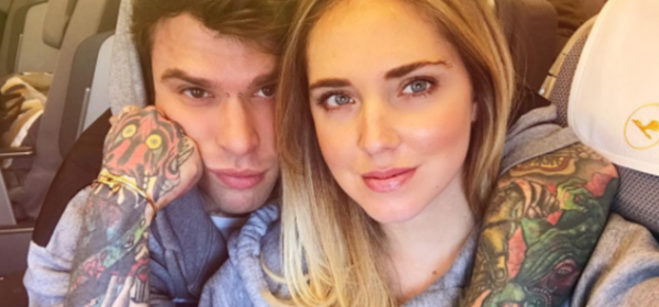 Fedez-Ferragni selfie