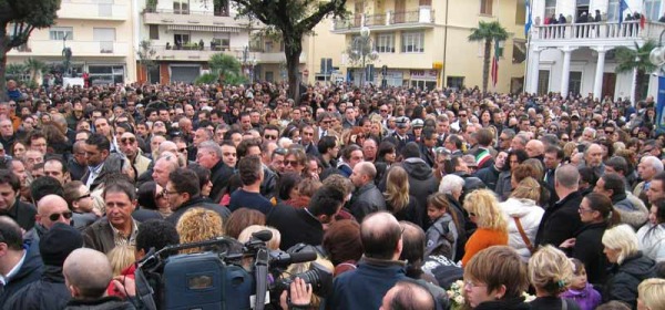 I funerali di Emanuele Fadani