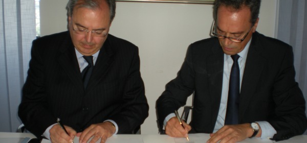 La firma dell'intesa