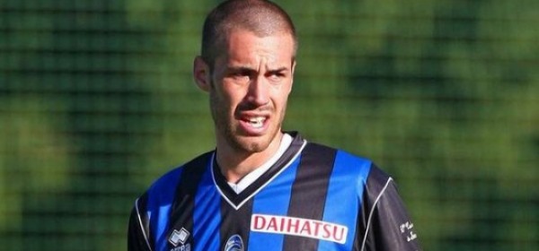 Nicola Madonna, con la maglia dell'Atalanta