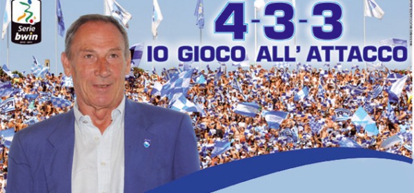 Il manifesto della campagna abbonamenti del Pescara