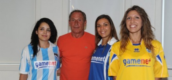 Zeman, alla presentazione delle nuove maglie del Pescara