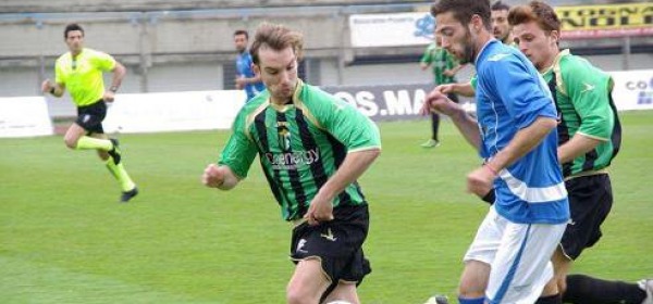 Stefano Amadio, con la maglia neroverde