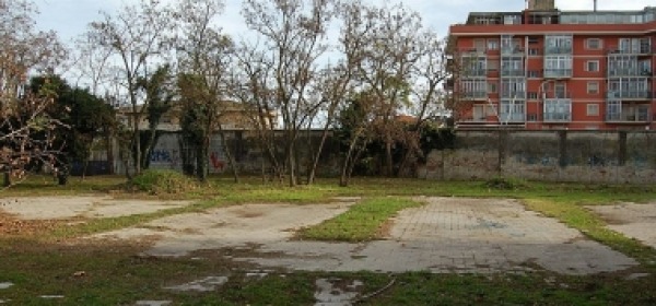 L'area della caserma "Di Cocco"