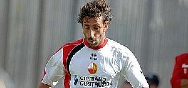 L'attaccante Giuseppe Giglio