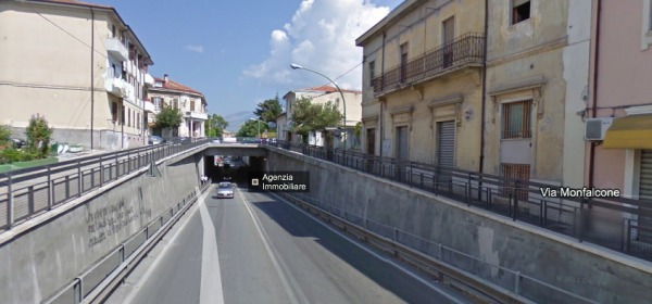 Via Albense, il sottopasso