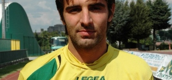 L'attaccante biancorosso Luis Federico Arcamone