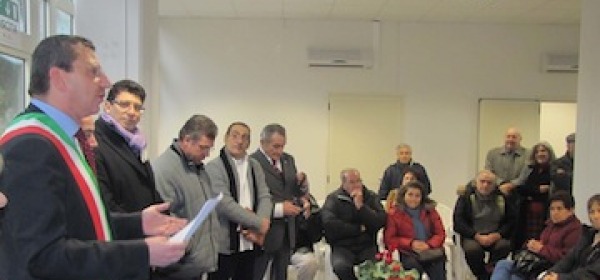 Momento inaugurazione sede di "Insieme per Fontanelle"