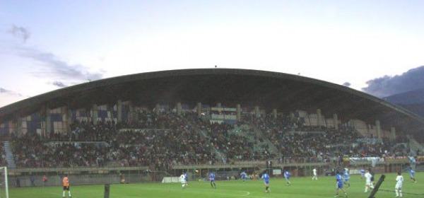 Lo stadio "Piccone" di Celano