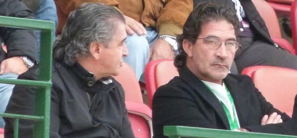 Il presidente Bellia commenta in tribuna la gara dei suoi