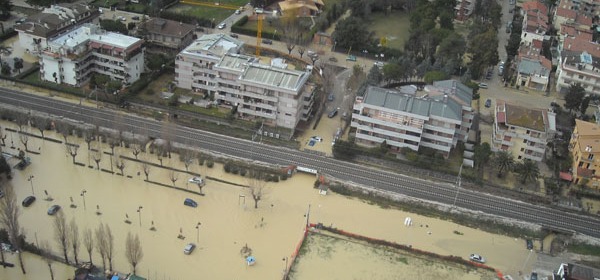 Pineto nell'alluvione di marzo 2011
