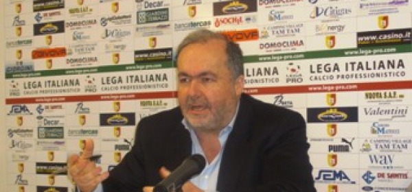Il Presidente del Giulianova, D'Agostino