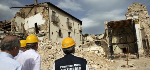 La Chiesa di San Gregorio dopo il sisma