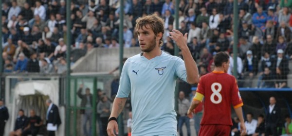 Tommaso Ceccarelli con la maglia della Lazio