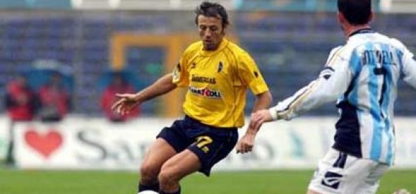 Il centrocampista Carlo Luisi con la maglia del Modena