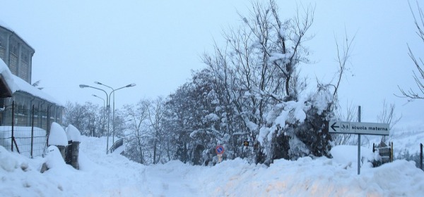 La neve a Sante Marie