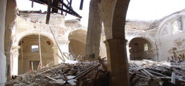 La Basilica di Collemaggio all'indomani del sisma