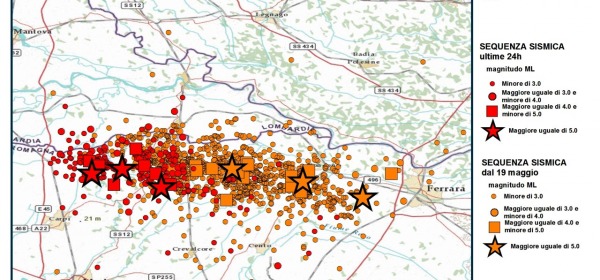 Sequenza sismica del 30 maggio