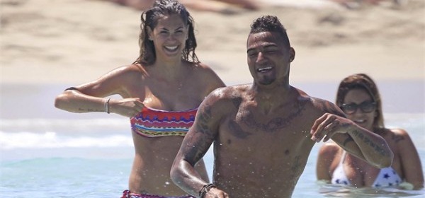 Melissa Satta, Boateng e Simona Salvemini