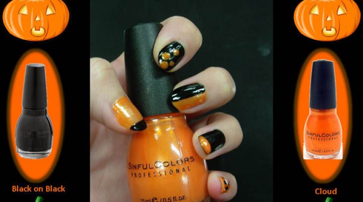 Manicure di Halloween